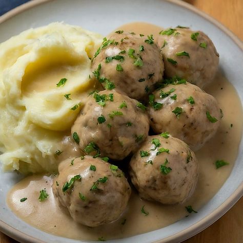 Swedish Style Turkey Meatballs Recipe - Instacart Turkey Swedish Meatballs, Swedish Meatball Recipe, Turkey Meatballs Recipe, Meatballs Recipes, Tender Meatballs, Turkey Meatball Recipe, Meatball Recipe, Swedish Style, Meatballs Recipe