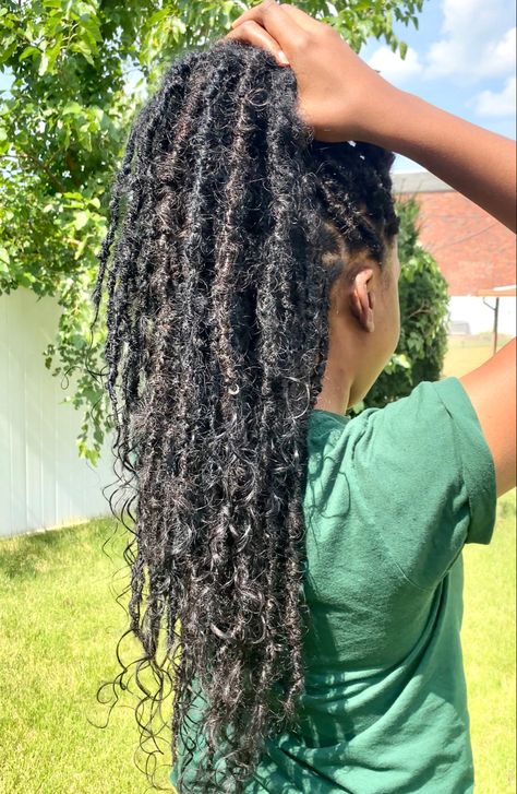 Natural Boho Locs, Bohemian Crochet Locs, Bohemian Locs With Human Hair, Distressed Locs With Curly Ends, Human Hair Locs With Curly Ends, Boho Locs With Human Hair, Goddess Locks With Curls, Goddess Locs Real Hair, Boho Locs With Curls