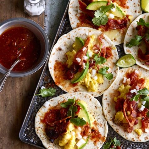 Breakfast Taco Bar, Texas Breakfast, Breakfast Taco, Oven Roasted Chicken, Breakfast Tacos, Recipe Binder, Clean Eats, Family Meal, Recipe Box