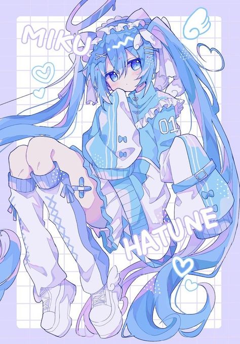 Miku Hatsune Chibi, Miku Hatsune Vocaloid, Miku Vocaloid, Miku Hatsune, Cute Doodle Art, Dessin Adorable, Cute Easy Drawings, Cute Little Drawings, 영감을 주는 캐릭터