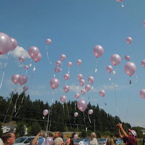 Releasing Balloons To Heaven, Balloon Release, Missing My Son, Wedding 2024, Pink Balloons, My Daughter, Balloons, Pink, Quick Saves