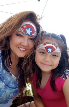 Superhero Face Painting Easy, Captain America Face Painting, Boy Face Paint Easy, Super Hero Face Paint Easy, Superhero Face Paint Easy, Face Paint Superhero, Face Painting Superhero, Marvel Face Paint, Hero Face Paint