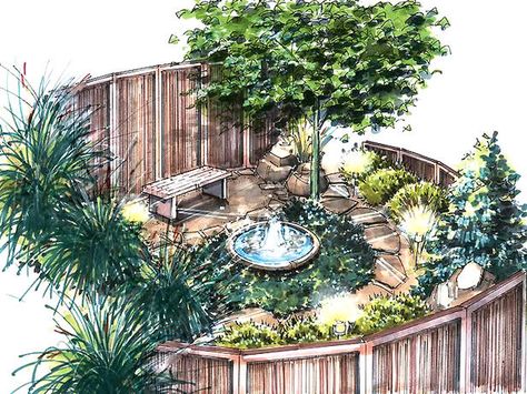 Visit the post for more. Pacific Northwest Garden, Northwest Garden, Prayer Garden, Landscape Design Drawings, Hgtv Garden, Landscape Architecture Drawing, Meditation Garden, Garden Plan, Sensory Garden