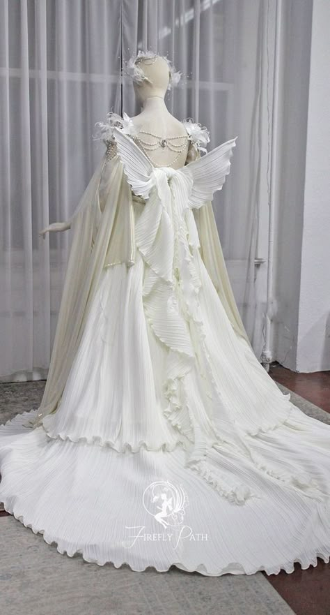 Princess Serenity Cosplay, Serenity Wedding Dress, Princess Serenity Dress, Sailor Moon Dress, Firefly Path, Sailor Moon Wedding, Sailor Moon Princess Serenity, Wedding Dress Princess, Moon Dress