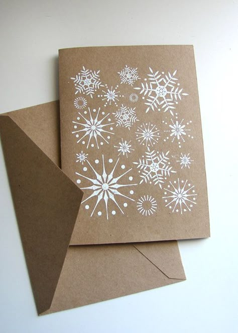 Snowflake Cards, Christmas Card Inspiration, Homemade Christmas Cards, Embossed Cards, Diy Christmas Cards, Christmas Cards To Make, Winter Cards, Noel Christmas, Christmas Cards Handmade