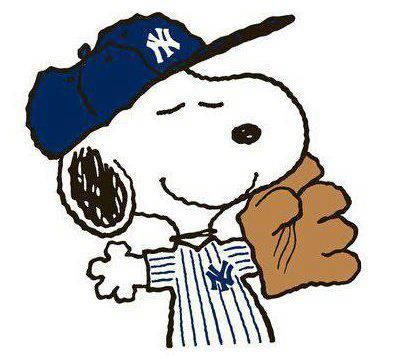 NYY <3 Yankees Birthday Party, Peanuts Baseball, Joker Card Tattoo, Charlie Brown Wallpaper, Boyfriends Birthday Ideas, Baseball Wallpaper, Scooby Doo Images, Woodstock Peanuts, Snoopy And Charlie Brown