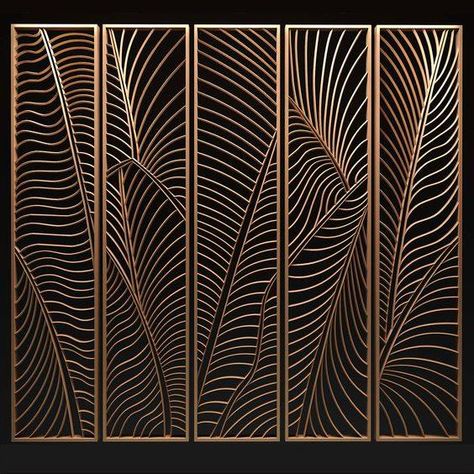 steel partitions Jaali Design Pattern Modern, Decorative Panels Interior, Shabby Chic Banners, Wall Gate, Partition Designs, Fence Screen, Jaali Design, Laser Cut Screens, Screen Pattern