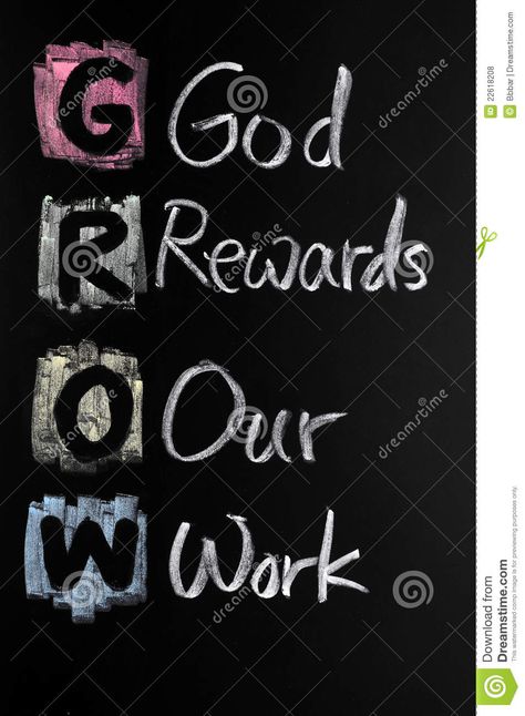 GROW Acronym Written With Chalk Royalty Free Stock Photos - Image ... Praise And Worship Quotes, Acronym Words, Worship Quotes, Classroom Quotes, Work Success, Motivational Quotes Wallpaper, Inspirational Quotes Pictures, Life Lesson, Very Inspirational Quotes