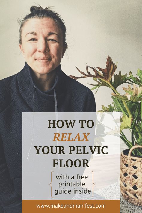 As a pelvic floor physical therapist, I know that kegels get all the glory. But I’m here to tell you that learning to relax your pelvic floor is actually the number one thing I teach to help with incontinence, pelvic pain, and pelvic organ prolapse. Click here to read more and grab my FREE GUIDE on HOW TO RELAX THE PELVIC FLOOR here! How To Relax Your Pelvic Floor, Pelvic Floor Relaxation, Relaxing Pelvic Floor Muscles, Relax Pelvic Floor Muscles, Pelvic Floor Relaxation Exercises, Pelvic Physiotherapy, Pelvic Floor Release, Pelvic Floor Stretches, Pelvic Floor Dysfunction Exercises