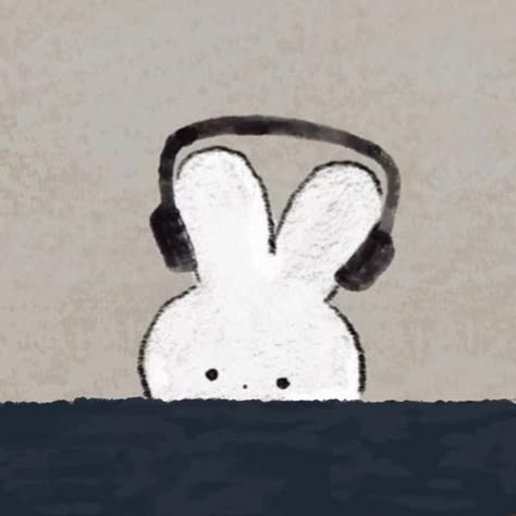 Miffy Pfp, Spotify Sticker, Headphones Drawing, Silly Pfp, Playlist Icons, For Widgets, Phone Widgets, Soft Things, Music Drawings