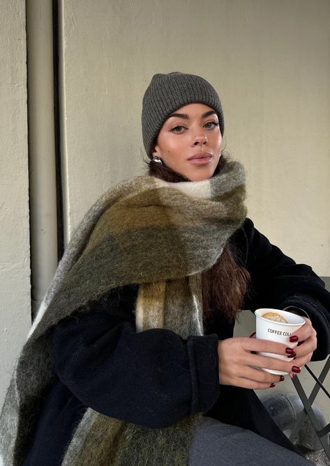 @sfennous serving cozy vibes in a dusty olive hat that makes those green eyes pop. 🌿✨ Olive Hat, Green Eyes Pop, Cozy Vibes, Ootd Fashion, Green Eyes, Copenhagen, Mango, Ootd, Boots