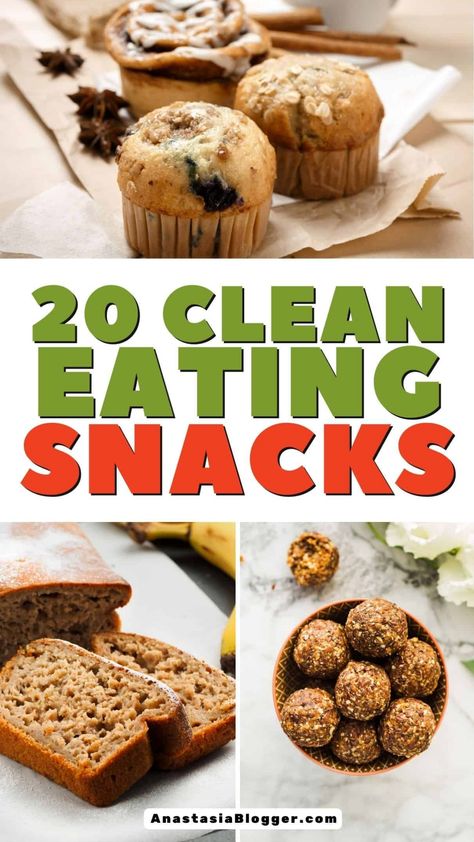 Discover a variety of nutritious snack options to support your healthy eating journey. Dive into a collection of 20 clean eating recipes perfect for promoting weight loss while indulging in guilt-free snacking. Prioritize your well-being and satisfy your cravings with these smart snack choices. Peanut Butter Breakfast Cookies, Clean Eating Snack Recipes, Healthy Homemade Snacks, Snacks Under 100 Calories, Smart Snacks, Breakfast Cookies Healthy, Under 100 Calories, Portable Snacks, Delicious Clean Eating