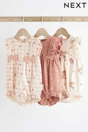 Newborn Baby Clothing | Next Official Site Next Baby Clothes, Baby Romper Outfit, Baby Pink Clothes, High Top Converse, Vintage Baby Clothes, Newborn Girl Outfits, Baby Rompers