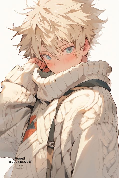 #KatsukiBakugou #SweaterFashion #AnimeStyle #CasualOutfit Description: Explore Katsuki's fashion-forward style with his trendy sweater ensemble. Anime Sweater Drawing, Sweater Drawing Reference, Lighting Anime, Unique Oc, Sweater Drawing, Horizontal Portrait, Bakugo Katsuki Fanart Cute, Trendy Sweater, The Golden Boy