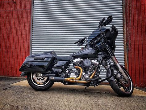 FAB28 Industries on Instagram: “Clean street glide owned by @corycotter with our Black Flys edition bagger exhaust system. @blackflyseyewear” Street Glide Special, Street Glide, Harley Davidson, Motorcycles, On Instagram, Instagram, Black