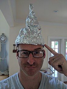 Brandon Sanderson Mistborn, Foil Hat, Mermaid Found, Tin Foil Hat, Vice Magazine, Space Blanket, Artemis Fowl, Apple Health, Hat Blocks