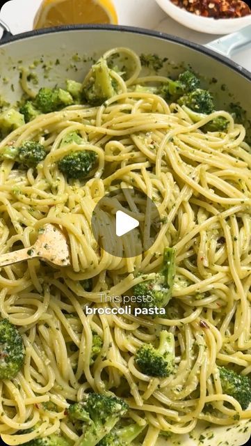 Jessica Sepel - JSHealth® 🧿 on Instagram: "PESTO BROCCOLI PASTA 🥦⁠ ⁠ Is there anything better than a big bowl of pesto pasta? ⁠ ⁠ Whip together your pesto, cook the pasta, add the broccoli to the same pot, toss and serve! Dinner on the table in <15 minutes? Yes please!⁠ ⁠ We used our entire pesto mix for a thoroughly coated pasta, however you can choose to use half the quantity, and freeze the remainder for another day. Serve as is, or with your favourite protein. ⁠ ⁠ Ingredients:⁠ - 1 bunch basil, 2 cups packed leaves, approximately 35g ⁠ - ⅓ cup (45g) toasted pine nuts⁠ - ½ cup (40g) grated parmesan cheese ⁠ - 2 garlic cloves, peeled⁠ - ⅓ cup extra virgin olive oil ⁠ - 300g (10.5oz) pasta of choice ⁠ - 1 head broccoli, florets diced small ⁠ - 1 cup reserved pasta water⁠ ⁠ To serve: ⁠ - Jessica Sepel, Pasta And Broccoli, Popular Pasta Recipes, Pasta Queen, Protein Ingredients, Pasta Water, Broccoli Pasta, Toasted Pine Nuts, One Pot Pasta