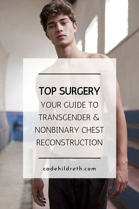 Top Surgery: Your Guide to Transgender and Nonbinary Chest Reconstruction Surgery Must Haves, Chest Surgery, Top Surgery, Gender Identity, Surgery