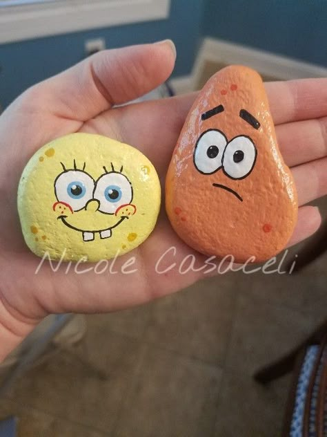 Diy Rock Art, Stone Art Painting, Painted Rocks Kids, Painted Rocks Craft, Painted Rocks Diy, Rock Painting Ideas Easy, Rock Painting Patterns, Rock Painting Designs, Rock Painting Art