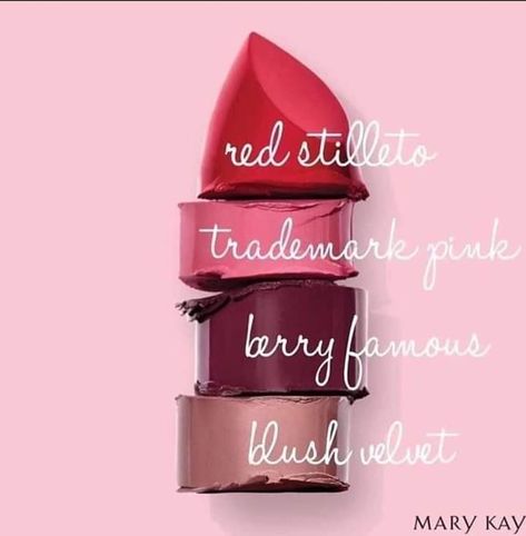 Mary Kay Lipstick Colors, Mary Kay Online Party, Mary Kay Lipstick, Mary Kay Inspiration, Mary Kay Marketing, Matte Lipstick Colors, Mary Kay Party, Mary Kay Pink, Mary Kay Skin Care