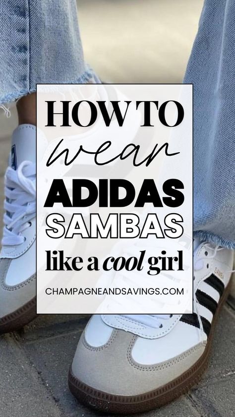 Transform your Women's Fashion with 15 Adidas Sambas outfits to try. These Women's Sneakers are the perfect blend of style and comfort. Whether you’re dressing up or down, these Women's Shoes can complete your look. Explore creative outfit combinations that suit your vibe today. Adidas Samba Kendall Jenner, Stella Mccartney Sneakers Outfit, Style With Adidas Samba, Dressed Up With Sneakers, Style With Sneakers Women, Trendy Outfits With Sneakers, Casual Outfits With Jeans And Sneakers, Trending Adidas Shoes Women, Adidas And Jeans Outfits