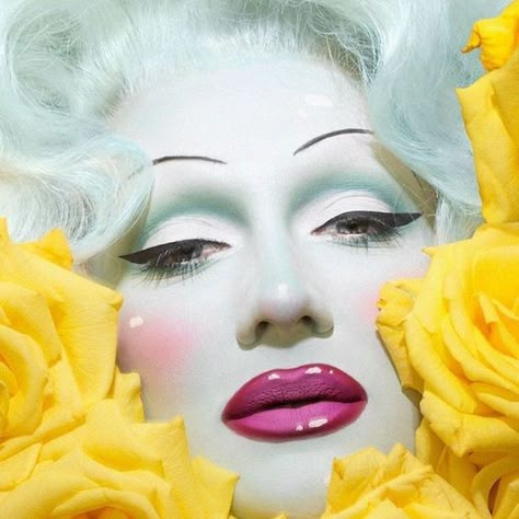 Juno Birch. Juno Birch, Drag Make-up, Makeup Tumblr, Drag Makeup, Marlene Dietrich, Clown Makeup, Drag Queens, Magical World, Creative Makeup