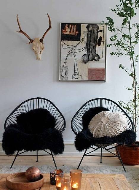 Acapulco Chair, Hygge Decor, Deco Boheme, Bohol, Home Fashion, Cool Ideas, Scandinavian Style, Interior Inspiration, Room Inspiration