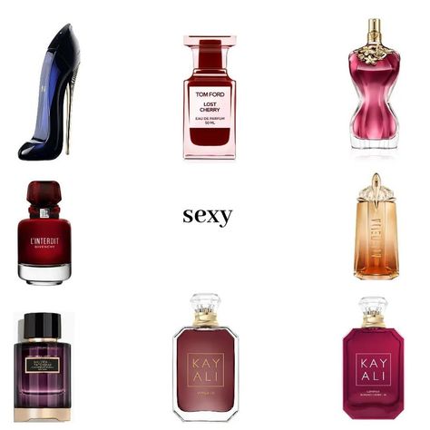 Which one is your go to scent? How to smell like sexy, mysterious, elegant, clean, feminine #scent #perfume #smell #smellgood Scent Combos, Feminine Perfume, Scent Perfume, Lovely Perfume, Perfume Scents, Glow Up Tips, Smell Good, Glow Up?, Scents