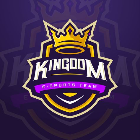 Kingdom Gaming Logo for E-sports Team, Gaming Channel, or Tournament Esports Logo Gaming, Gaming Tournament, E Sport Logo, Logo For Gaming, Championship Logo, Kgf Photos Hd, Eagle Vector, Jewelry Logo Design, Sport Logo Design