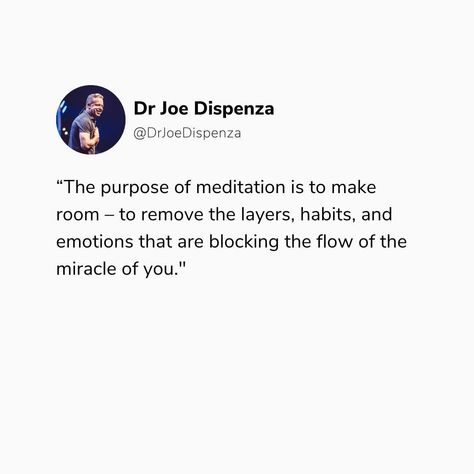 Dr Joe Dispenza (@drjoedispenza) • Instagram photos and videos Dr Joe Dispenza, Meditation Prayer, Joe Dispenza, Giving Birth, Spiritual Life, The Egg, Busy Life, Take Time, Time Out