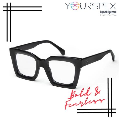 Thick Black Frame Glasses Thick Black Frame Glasses, Black Frame Glasses, Frame Glasses, Who Said, Eye Care, Dark Black, Eyeglasses Frames, Abs Workout, Black Frame