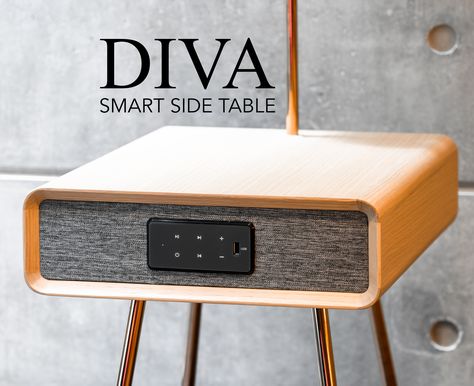 Table S, Futuristic Home, Multipurpose Furniture, The Diva, Smart Furniture, Sofa Side Table, Pedestal Table, Affordable Luxury, Luxury Furniture