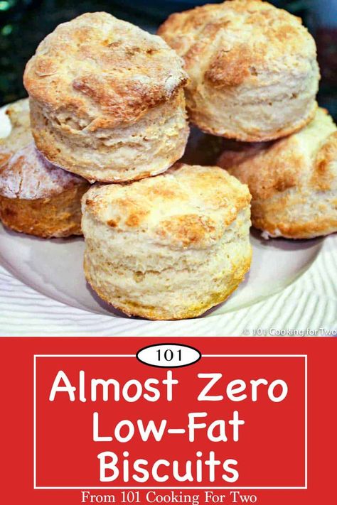 Low Fat Biscuits, Biscuits Dessert, Fat Free Recipes, Healthy Biscuits, Baking Powder Uses, Tea Biscuits, Low Fat Yogurt, Low Fat Diets, Low Carb Dinner Recipes