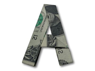 Tooth Fairy Origami Dollar Bills, Oragami Money, Origami Alphabet, Fold Dollar Bill, Easy Money Origami, Money Origami Tutorial, Money Folding, Origami Letter, Origami Easy Step By Step