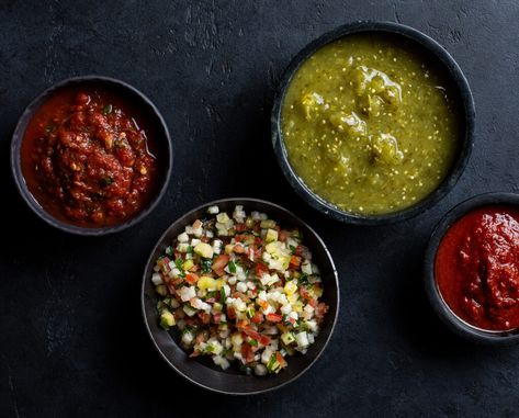 Sonoran Roasted Salsa - Pati Jinich Pati's Mexican Table Recipes, Patti Jinich Recipes, Salsa Ranchera, Poblano Soup, Patis Mexican Table, Pinto Bean Soup, Pati Jinich, Avocados From Mexico, Mexican Salsa