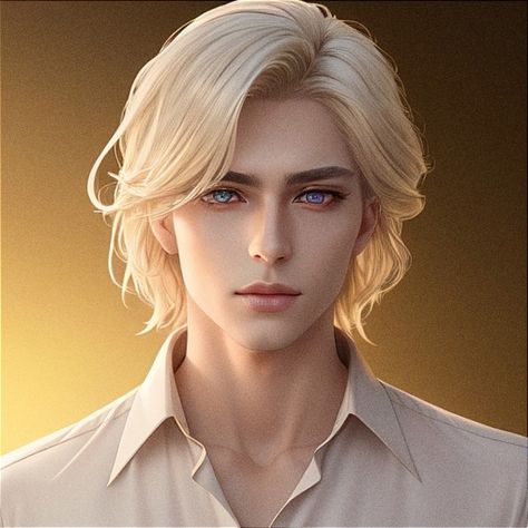 Asoiaf Art, Character Inspiration Male, Handsome Prince, Blonde Boys, Blonde Guys, Long Blonde Hair, Character Design Male, Character Modeling, Anime Drawings Boy