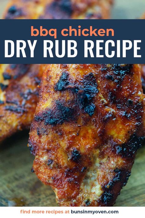 Bbq Chicken Dry Rub, Grilled Chicken Rub, Bbq Seasoning Recipe, Bbq Whole Chicken, Smoked Chicken Rub, Chicken Dry Rub, Oven Baked Chicken Legs, Healthy Barbecue, Grilled Chicken Drumsticks