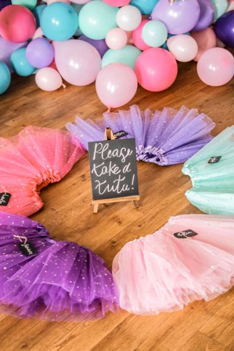 Ballet Birthday Party Decorations, Tutu Cute 2nd Birthday Party, Tutu Party Decorations, Ballerina Party Favors, Ballerina Party Decorations, Swan Party, Tutu Birthday Party, Ballerina Theme, Ballerina Birthday Party