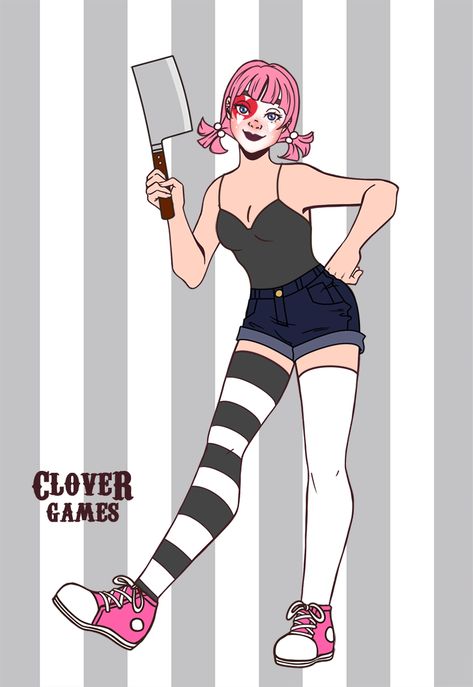 One Piece Outfit Ideas Oc, Clown Oc Ideas, Outfits To Draw Your Oc In, Clown Picrew, Full Body Picrew Link, Female Monster Oc, Character Reference Sheet Base, Oc Outfit Ideas Drawing, Full Body Picrew