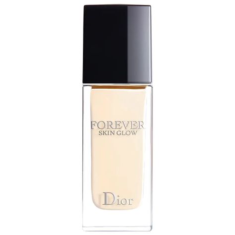 Dior Forever Skin Glow Foundation - DIOR | Sephora Foundation Bottle, Dior Forever Skin Glow, Dior Foundation, Wild Pansy, Forever Foundation, Hibiscus Sabdariffa, Dior Forever, Glow Foundation, Sephora Beauty