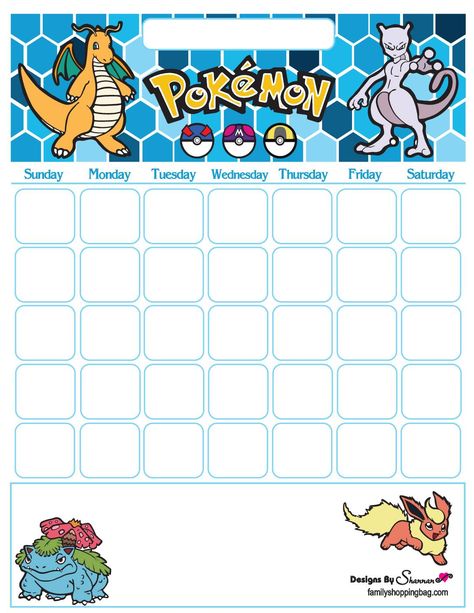 Pokemon Calendar, Pokemon Favor, Toddler Homeschool, Free Printable Stationery, Pokemon Ball, Pokemon Craft, Pokemon Birthday Party, Sticker Chart, Pokemon Stickers