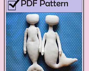 Mermaid Doll Pattern, Zipper Mouth, Rag Doll Patterns, Cloth Doll Pattern, Cloth Art Dolls, Hand Made Doll, Mermaid Sculpture, Doll Patterns Free, Mermaid Diy