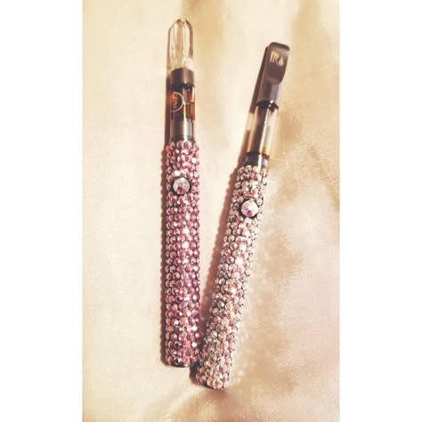 Feat. Cannabling Rhinestone Vape Pen in Rosé and Moon. Available now at https://www.shopcannabling.com. . . #vape #vapepen #rhinestone #bling #cannabling #shopcannabling Bedazzled Cartridge Pen, Bedazzled Pen, Bling Ideas, Crystal Room, Rhinestone Projects, Cool Lighters, Rhinestone Crafts, Pretty Pens, Pink Girly Things