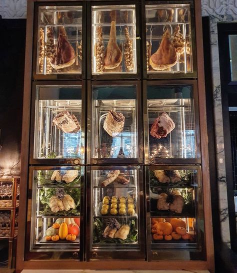 Kerridge’s Bar & Grill on Instagram: “Meat fridge looking absolutely spot on just before lock down 2.0. Can’t wait to fill it back up with festive goodies! 🥩 🎄 🎅🏻 #festive…” Meat Aging Fridge, Meat Fridge, Glass Fridge, Small Fridges, Pantry Ideas, Food Stall, Loft Apartment, Bar Grill, Spot On