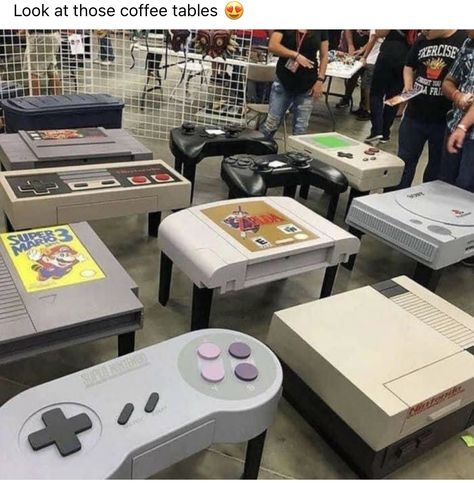 Game Room Nintendo, Gamer Home Decor, Nintendo Home Decor, Video Game Furniture, Nintendo Gaming Room, Nintendo Game Room, Nintendo Room Ideas, Game Room Bedroom Ideas, Nintendo Room Decor