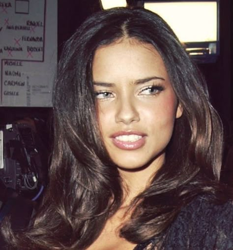 Adriana Lima, Brown Hair, Long Hair, A Woman, Hair