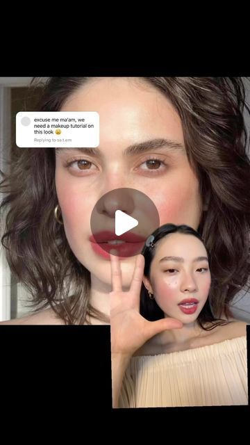 jungwon | 정원 on Instagram: "Tomato Girl Makeup except it’s on stẽroids 🍅 all products linked on my storefront #tomatogirlmakeup #pinterestmakeup" Tomato Girl Makeup, Tomato Makeup, Tomato Girl, Pinterest Makeup, January 19, Girls Makeup, Store Fronts, Summer Girls, Wedding Makeup