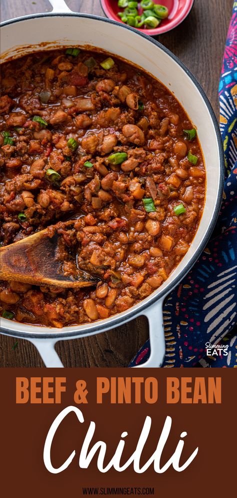 Beef And Bean Recipes, Mexican Chili Beans Recipe, Beef And Bean Chili Recipes, Chili Beans Recipe Homemade, Dry Bean Chili, Chili Recipe Pinto Beans, Chili Pinto Beans Recipe, Chili Beans Recipe Easy, Chili With Pinto Beans Ground Beef