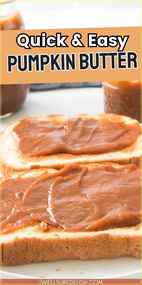 Warm up your kitchen and your taste buds with this easy Spiced Pumpkin Butter! This autumnal spread captures the essence of fall with warming spices and creamy pumpkin puree. Perfect for spreading on toast, waffles, or using as a pie filling, this recipe is as versatile as it is delicious. Freezing Pumpkin Puree, Canning Pumpkin Pie Filling, Fall Canning Recipes, Pumpkin Butter Recipe, Pumpkin Crockpot, Canned Pumpkin Recipes, Pumpkin Puree Recipes, Pumpkin Everything, Pumpkin Recipes Easy