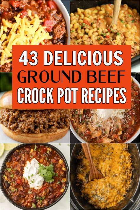 Try these easy Ground beef crock pot recipes for a busy nights. Lots of amazing ideas from casseroles and soup to meatloaf and more. These crock pot ground beef recipes are great for dinner and are healthy too! You’ll love this easy entrees ideas. #eatingonadime #crockpotrecipes #slowcookerrecipes #groundbeefrecipes #beefrecipes Ground Beef Crock Pot Recipes, Ground Beef Crock Pot, Beef Crock Pot Recipes, Ground Beef Stew Recipes, Ground Beef Crockpot, Beef Crockpot Recipes, Beef Crock Pot, Ground Beef Crockpot Recipes, Slow Cooker Ground Beef